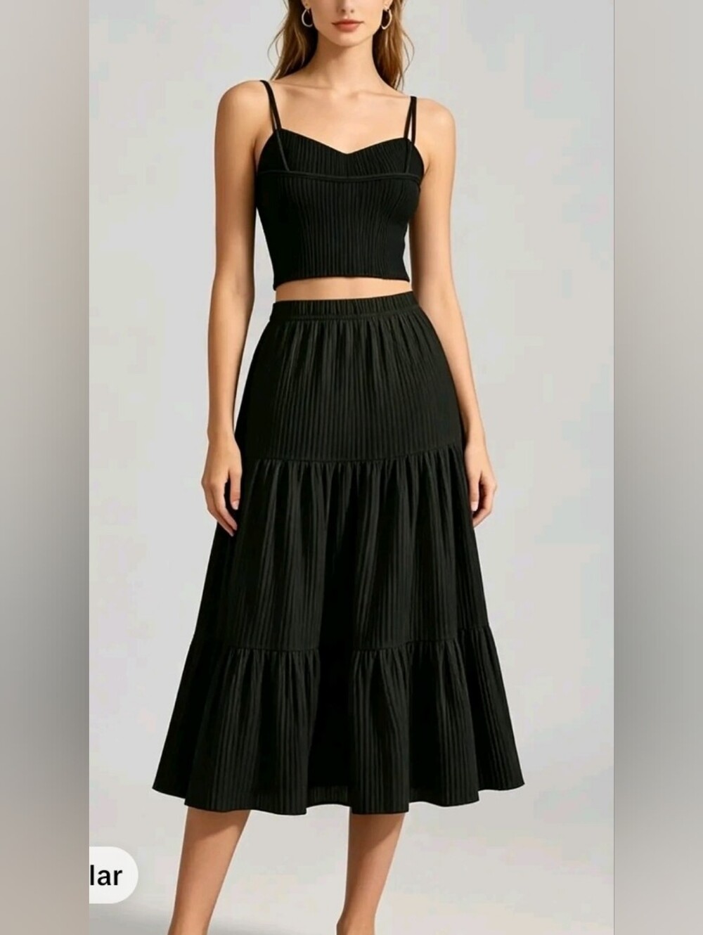 Petite Two Piece Skirt Set